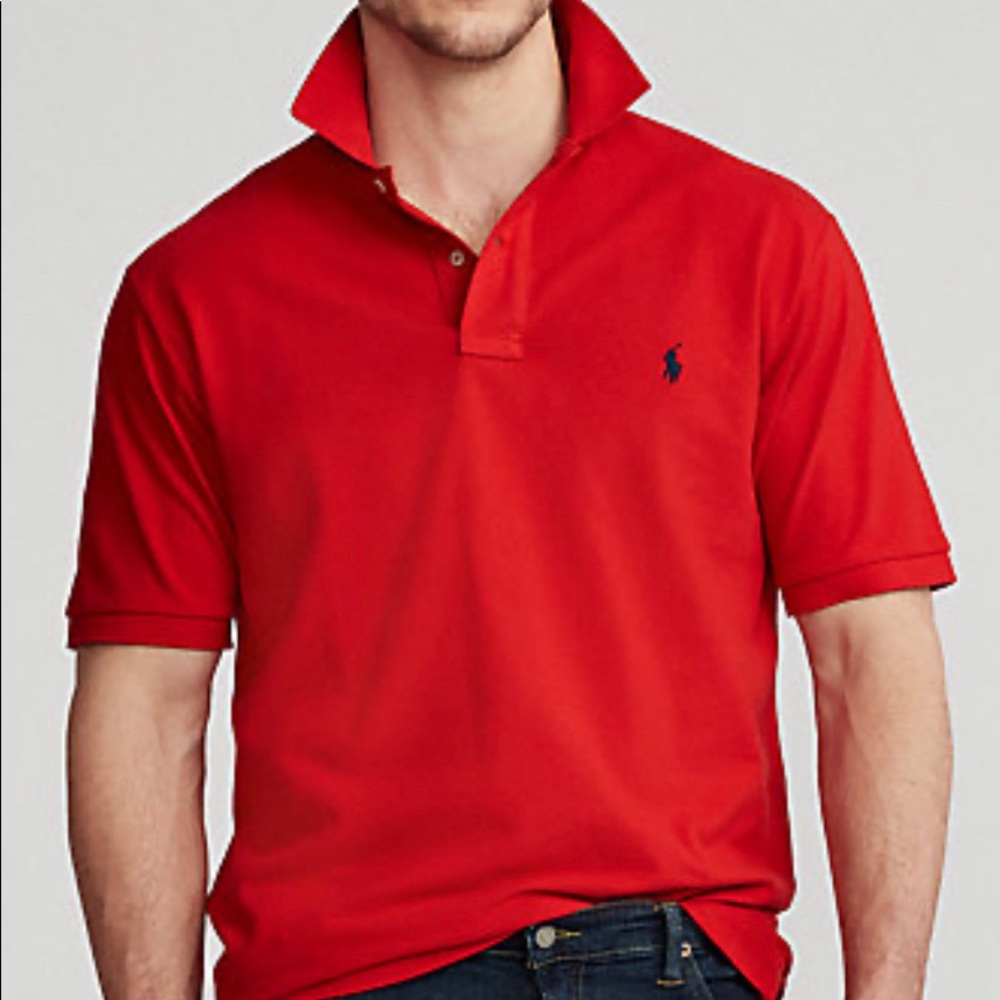 Polo Ralph Lauren Men ClassicFit Red ShortSleeve M